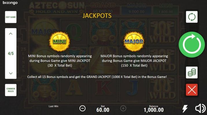 Jackpot Rules