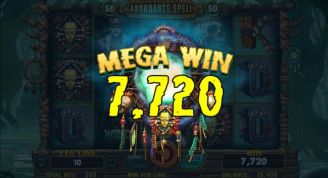 A 7,720 mega win!