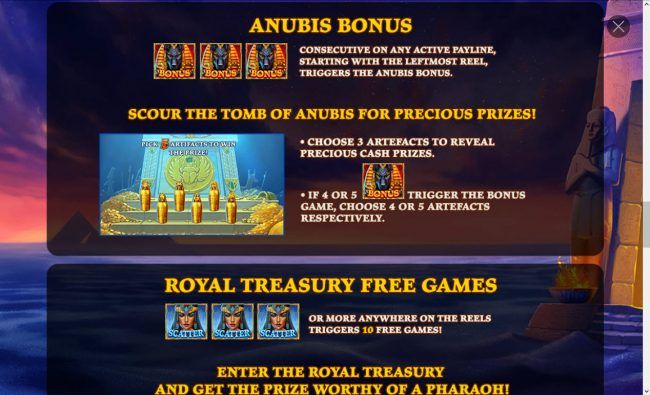 Anubis Bonus Rules