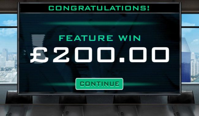 Feature Win 200 Credits