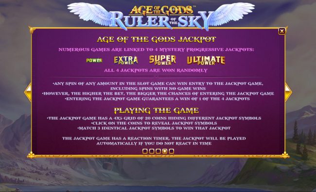 Progressive Jackpot Rules