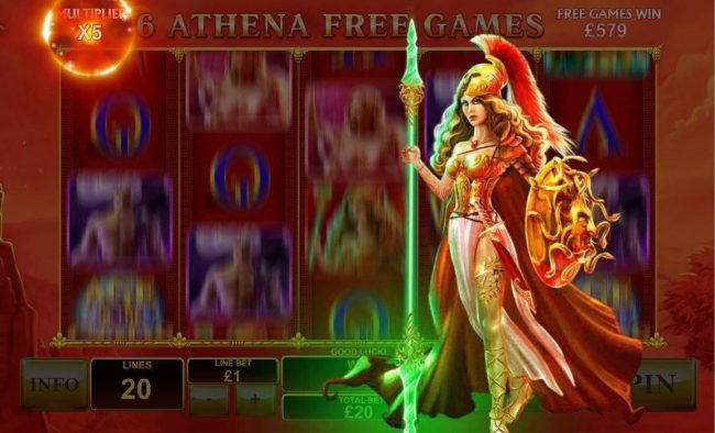 Athena awards a 5x multiplier.