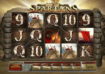 Three scatter symbols triggers free spins feature