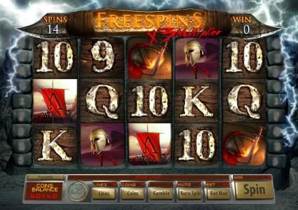 Free Spins Game Board