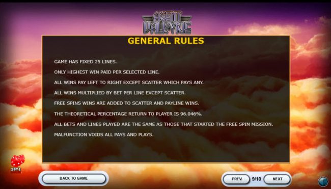 General Game Rules