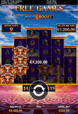 Free Spins Game Board