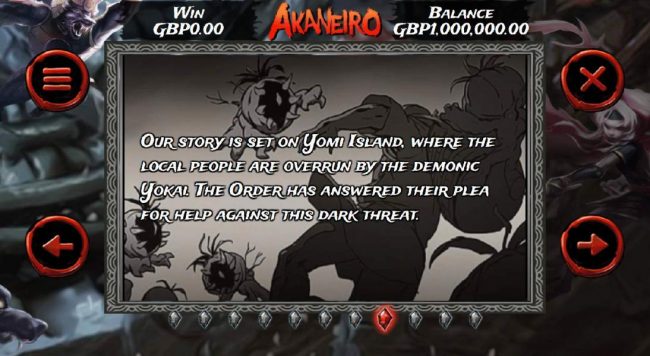 Our story is set on the Yomi island, where the local people are overrun by the demonic Yokai. The order has answered their plea for help against this dark threat.