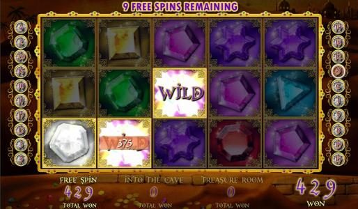 Free Spins Game Board