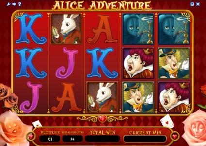 free spins game board