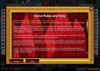 Game Rules and Help - Part 1