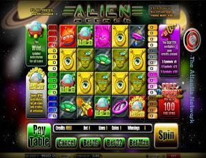 alien attack slots game