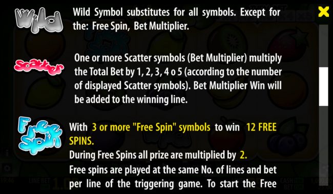 Wild and Scatter Symbol Rules