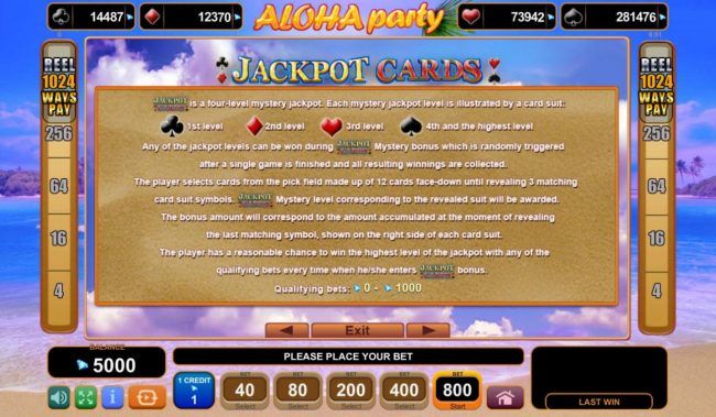 Jackpot Cards Rules