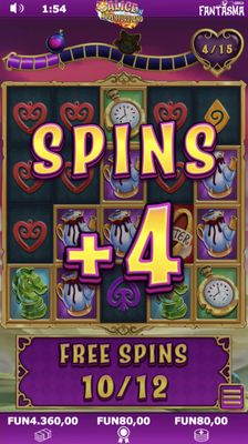 4 additional spin awarded