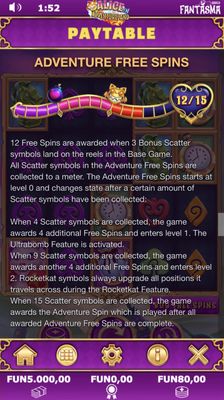 Adventure Free Spins