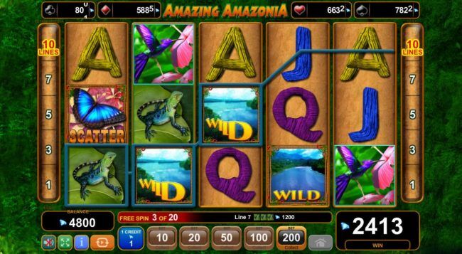 Free Spins Game Board