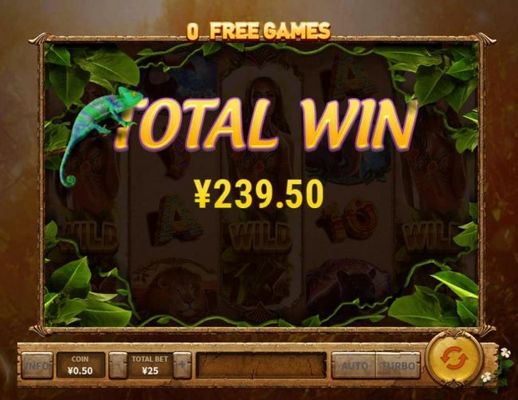 Total free spins payout 239 coins