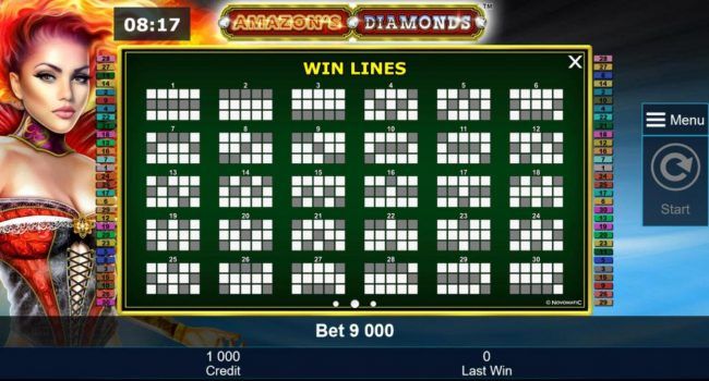 Win Lines 1-30