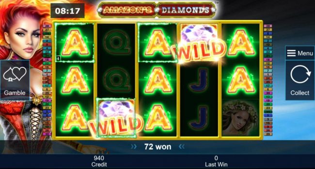 A pair of wild symbols triggers multiple winning paylines