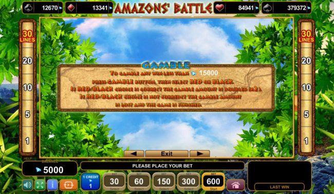 Gamble Feature Rules