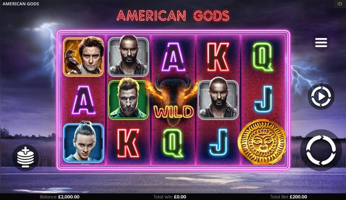 American Gods :: Main Screen