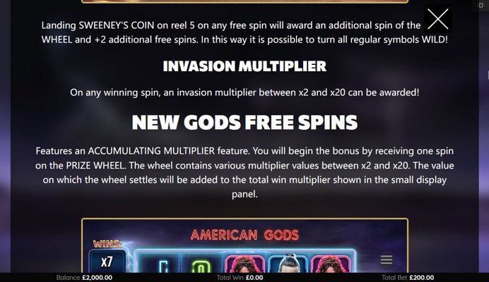 American Gods :: Free Game Feature