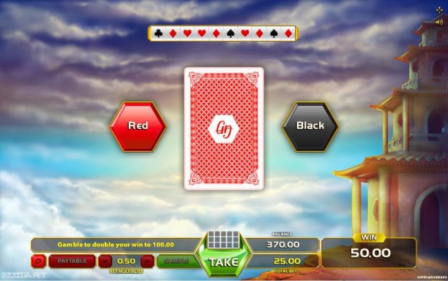 Gamble Feature Game Board