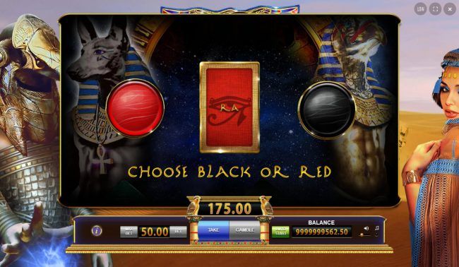 Red or Black Gamble feature