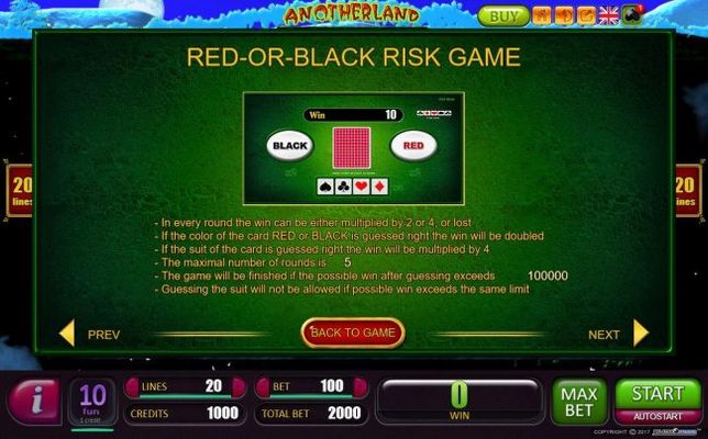 Red or Black Risk Game Rules