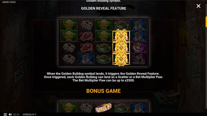 Golden Reveal Feature