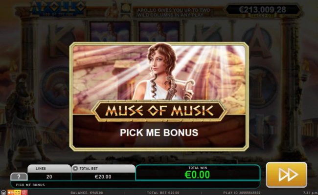 Muse of Music - Pick Me Bonus