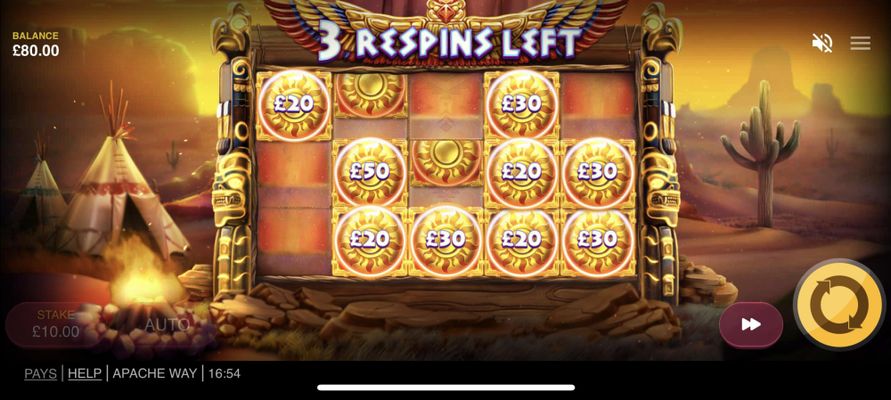 Land sun symbols and win