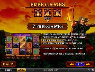 free games feature rules and how to play