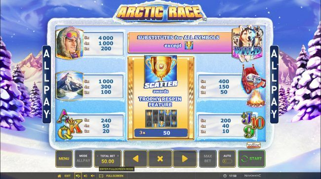 Paytable