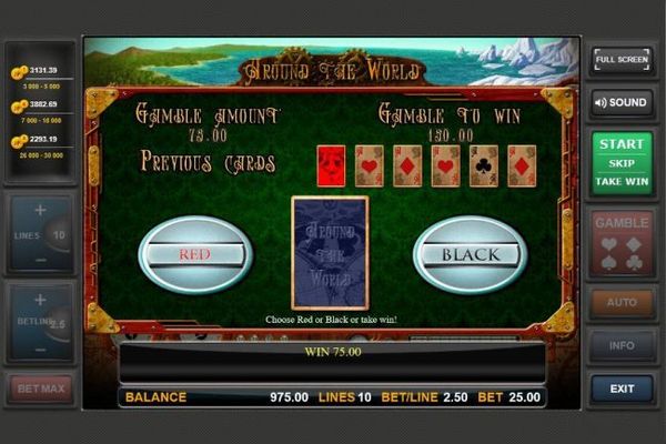 Gamble Feature Game Board