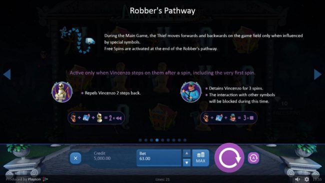Robbers Pathway Rules - Continued