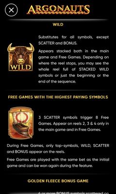 Wild and Scatter Rules