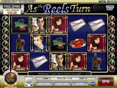 the free spins feature triggers a $42 jackpot