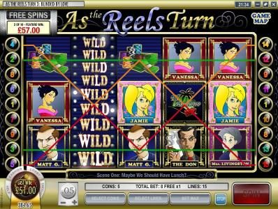 expanding wild triggers a $51 jackpot during the free spins feature