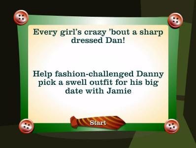 help fashion challenged danny pick a swell outfit for his big date with jamie