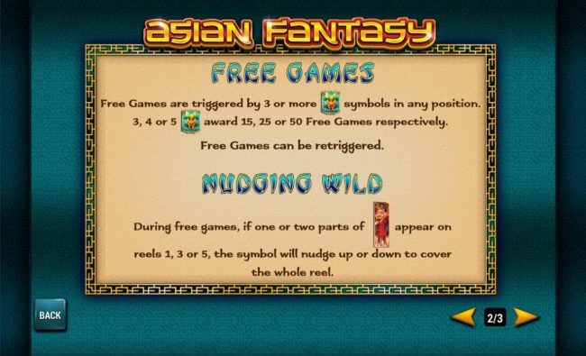 Free Games and Nudging Wild Rules