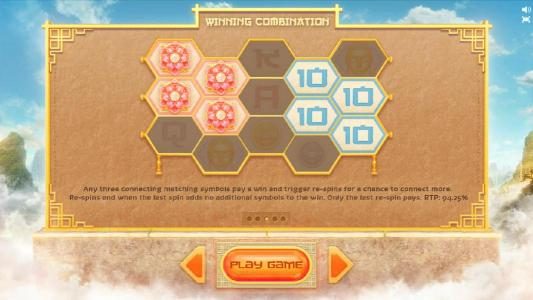 winning combinations and game rules