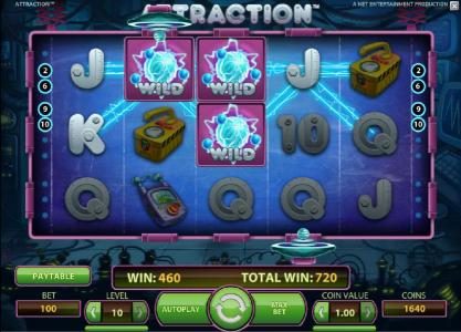 multiple winning paylines triggered by wild symbols