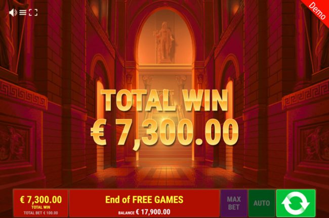 Total Free Spins Payout