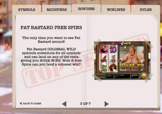 fat Bastard Free Spins