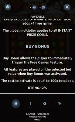 Buy Bonus