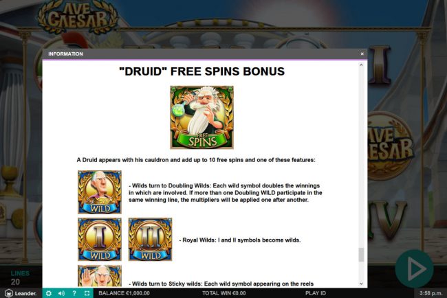 Free Spins Rules