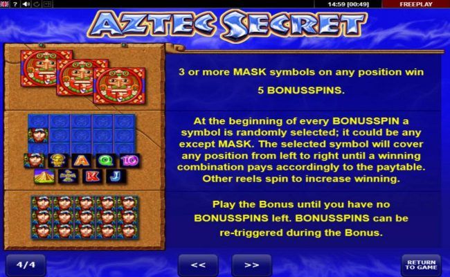 Free Spins Bonus Game Rules