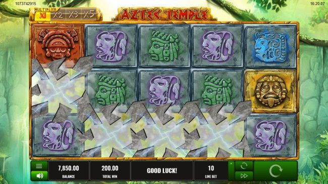 Winning symbols are removed from the reels