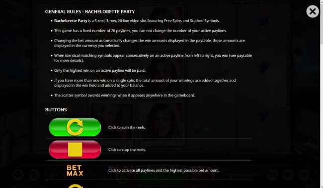General Game Rules